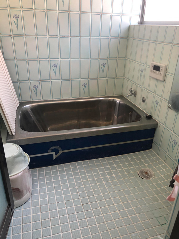 A様浴室改修前
